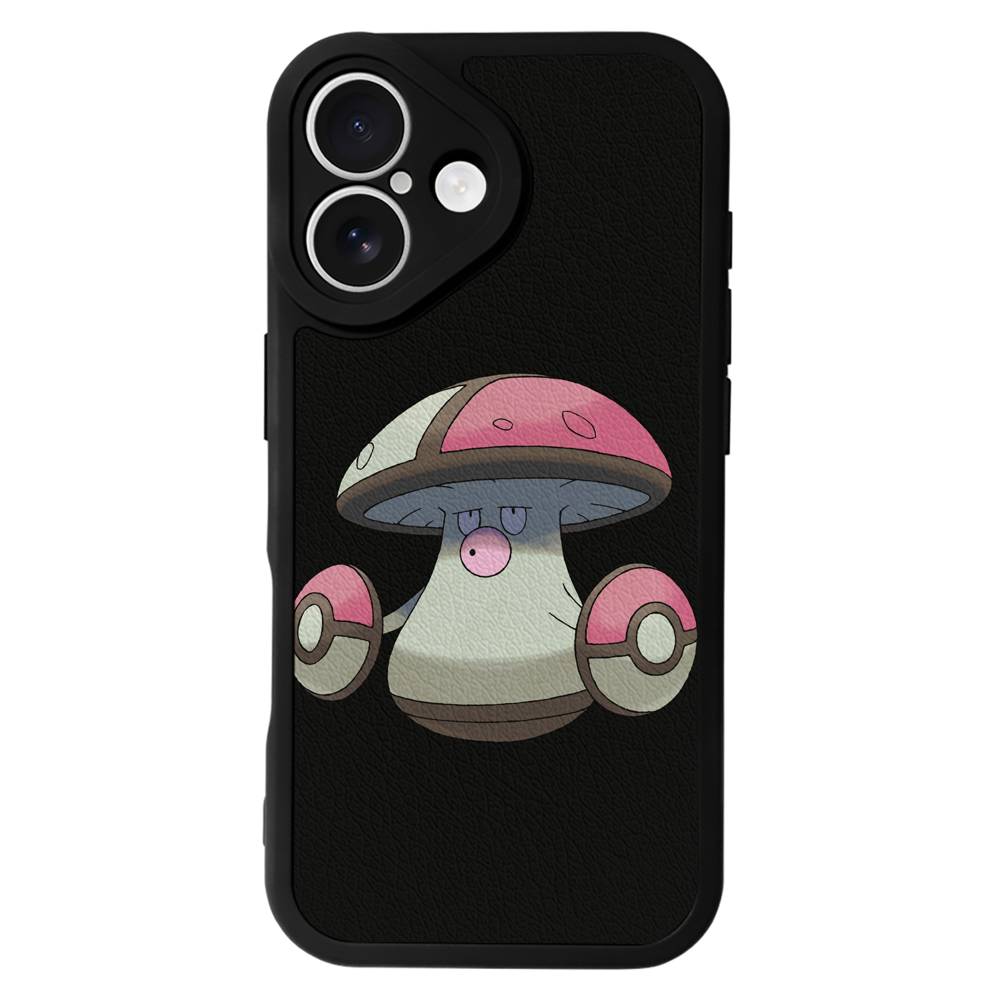 （画像用） ポケットモンスター Pokémon 【iPhone 16シリーズ対応】シリコンスマホケース（レザー調） 材質：シリコン